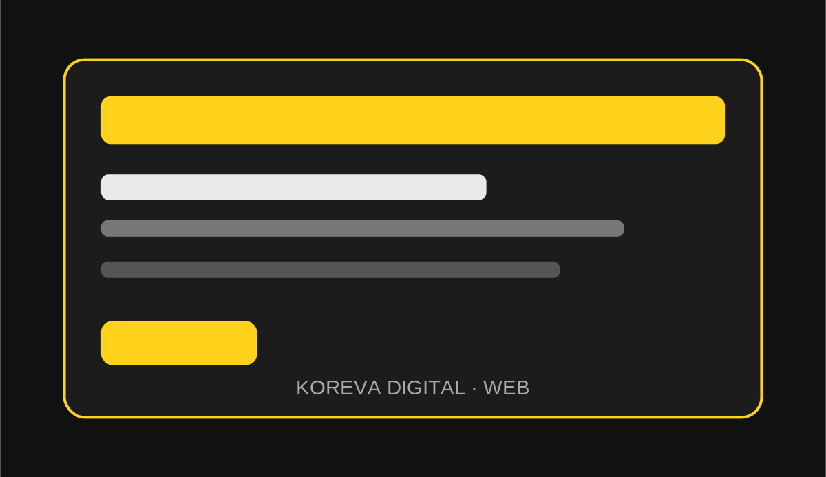 Création de site web